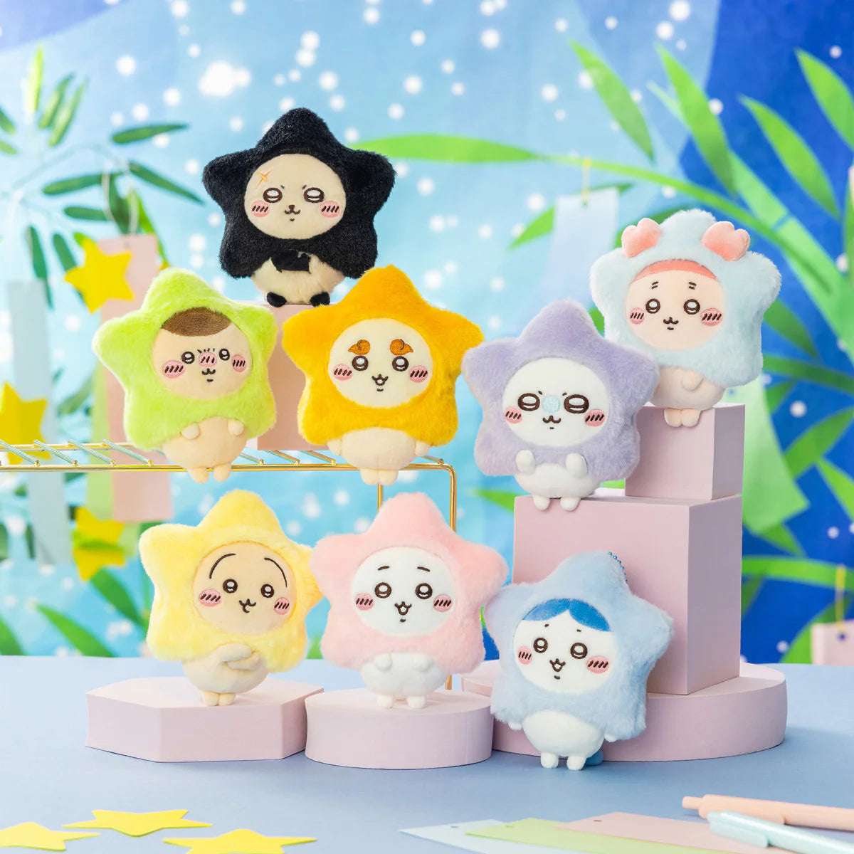 ちいかわ流れ星ぬいぐるみシリーズ ちいかわハチワレ – WinnieTheBirds