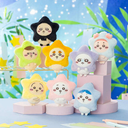 Japan ChiiKawa Make A Wish Shooting Star Series | ChiiKawa Hachiware Usagi Momonga Kurimanju Rakko Shisa Crab Cute Plush Doll Keychain - Kawaii items Room Decoration doll