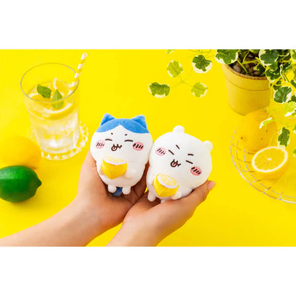 Japan ChiiKawa | ChiiKawa Hachiware Usagi Eating Lemon Plush Doll Keychain Kawaii items Room Decoration doll WinnieTheBirds Toy Shop