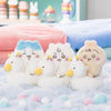 Japan ChiiKawa Baby Series | ChiiKawa Hachiware Usagi Cute Baby Sitting on Duck Toilet Plush Doll - Kawaii items Room Decoration Doll