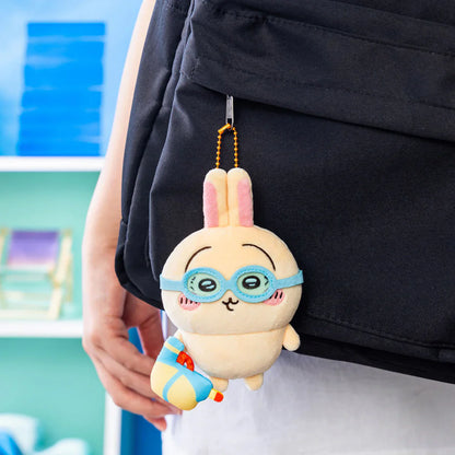 Japan ChiiKawa | Usagi Playing Water Gun Cute Plush Doll Keychain - Kawaii items Room Decoration doll