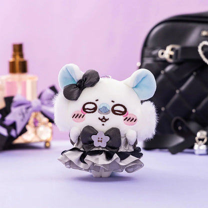 Japan ChiiKawa Dark Magic Girl Series | Momonga Cute Dark Magic Girl Plush Doll Keychain Kawaii items Room Decoration doll