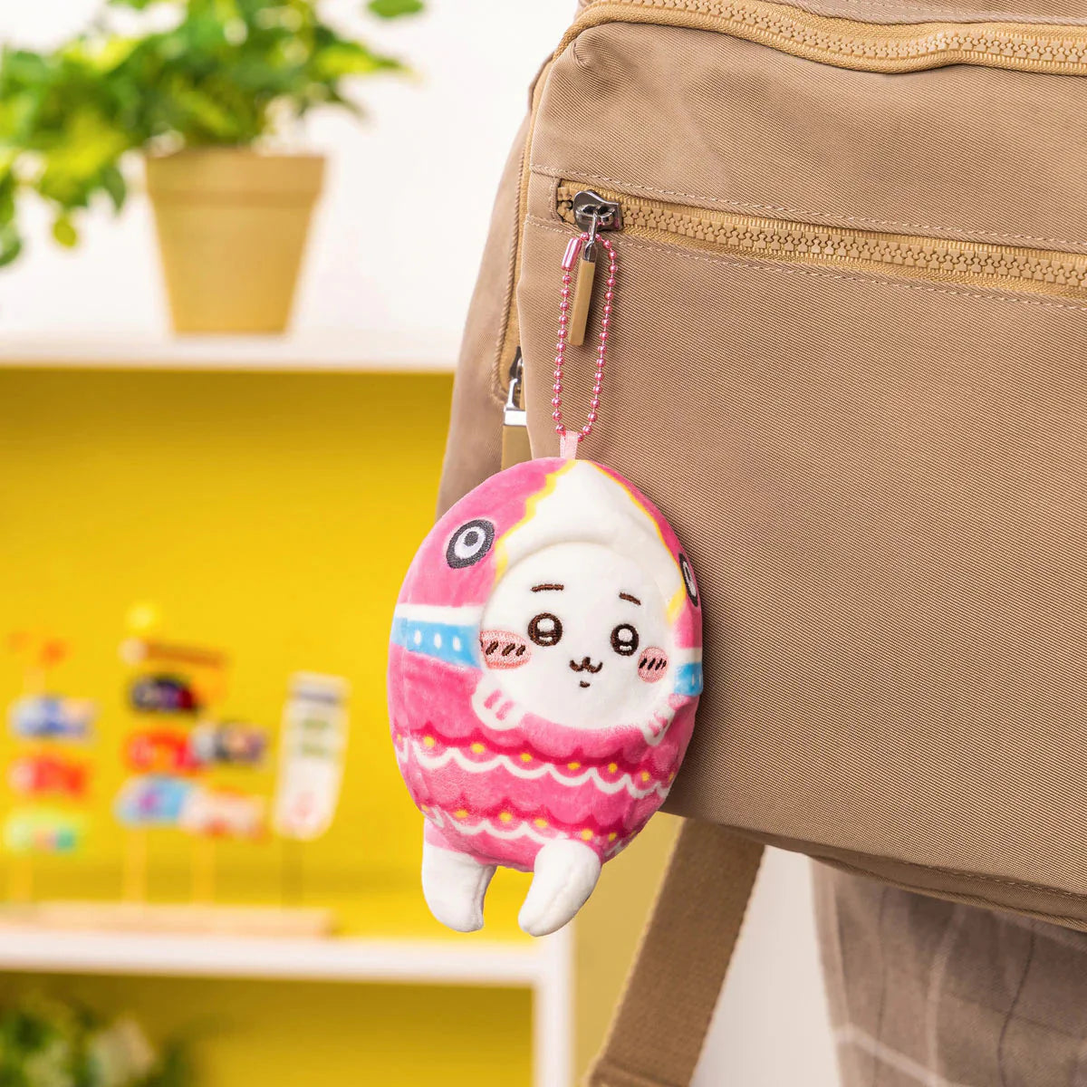 Japan ChiiKawa Carp Flag Series | ChiiKawa Hachiware Usagi Carp Flag Koinobori Plush Doll Keychain Kawaii items Room Decoration doll WinnieTheBirds Toy Shop