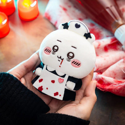 Japan ChiiKawa Halloween 2026 Series | ChiiKawa Hachiware Usagi Momonga Kurimanju Rakko Shisa Crab in Halloween Costume Cute Plush Doll Keychain - Kawaii items Room Decoration Doll
