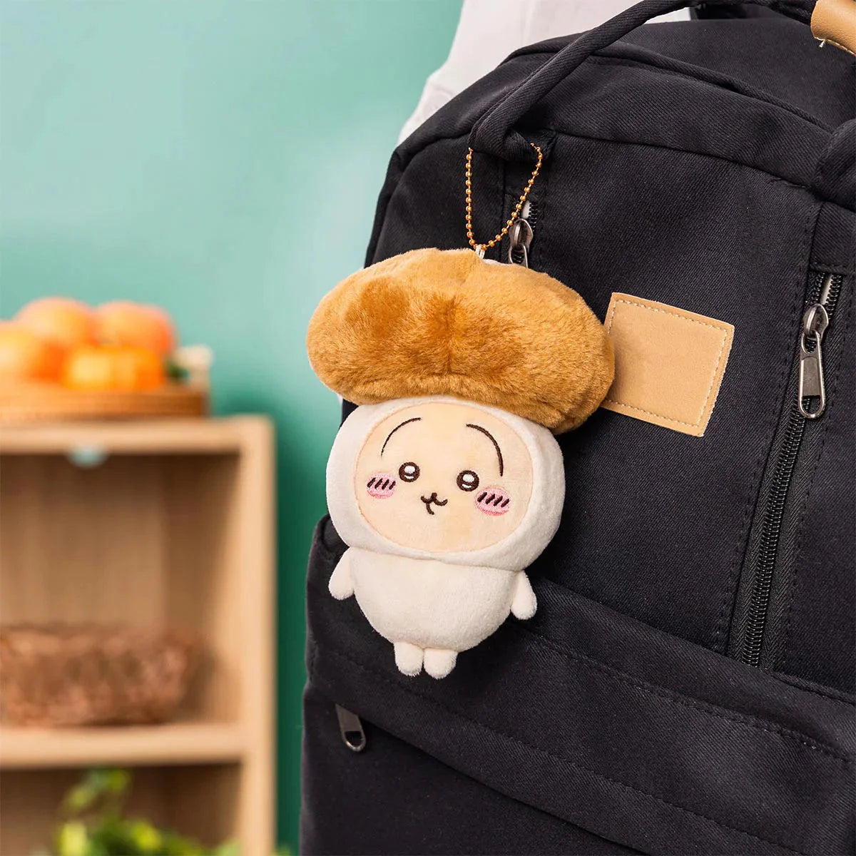 [Pre-Order] Japan ChiiKawa Autumn 2025 Series | ChiiKawa Hachiware Usagi in Mushroom Costume - Plush Doll Keychain Kawaii items Room Decoration doll WinnieTheBirds Toy Shop