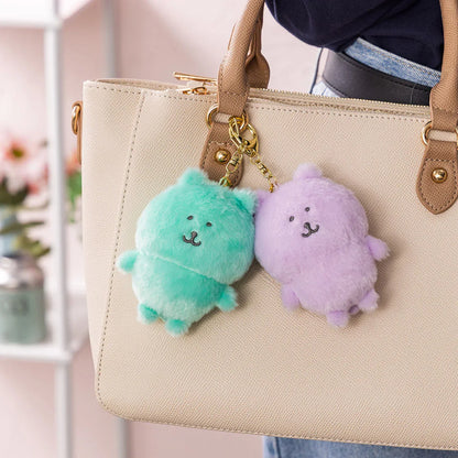 Japan Joker Bear | Joker Bear Rainbow Color Plush Doll Keychain - Kawaii items Room Decoration Doll