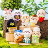 日本ちいかわ | ちいかわ ハチワレ うさぎ モモンガ くりまんじゅう ラッコ シーサー カニ魔女 かわいいぬいぐるみ パソコン画面 モニター デスクトップドール - かわいいアイテム 部屋の装飾