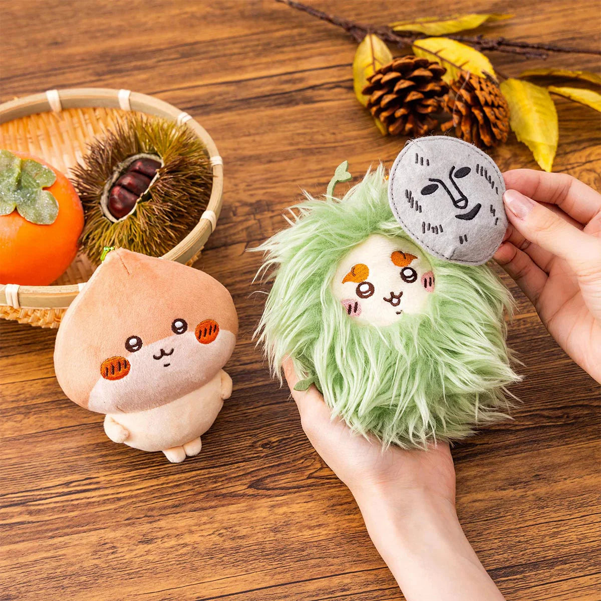 [Pre-Order] Japan ChiiKawa Autumn 2025 Series | Kurimanju Shisa Chestnut Costume Plush Doll Keychain Kawaii items Room Decoration doll WinnieTheBirds Toy Shop