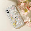 Lovely Cat Phone Case | Kitten in Flower Garden Forest Style - iPhone Case PLUS SE2 XS XR X 11 12 13 14 15 16 16e 17 17e Pro Promax 12mini 13mini