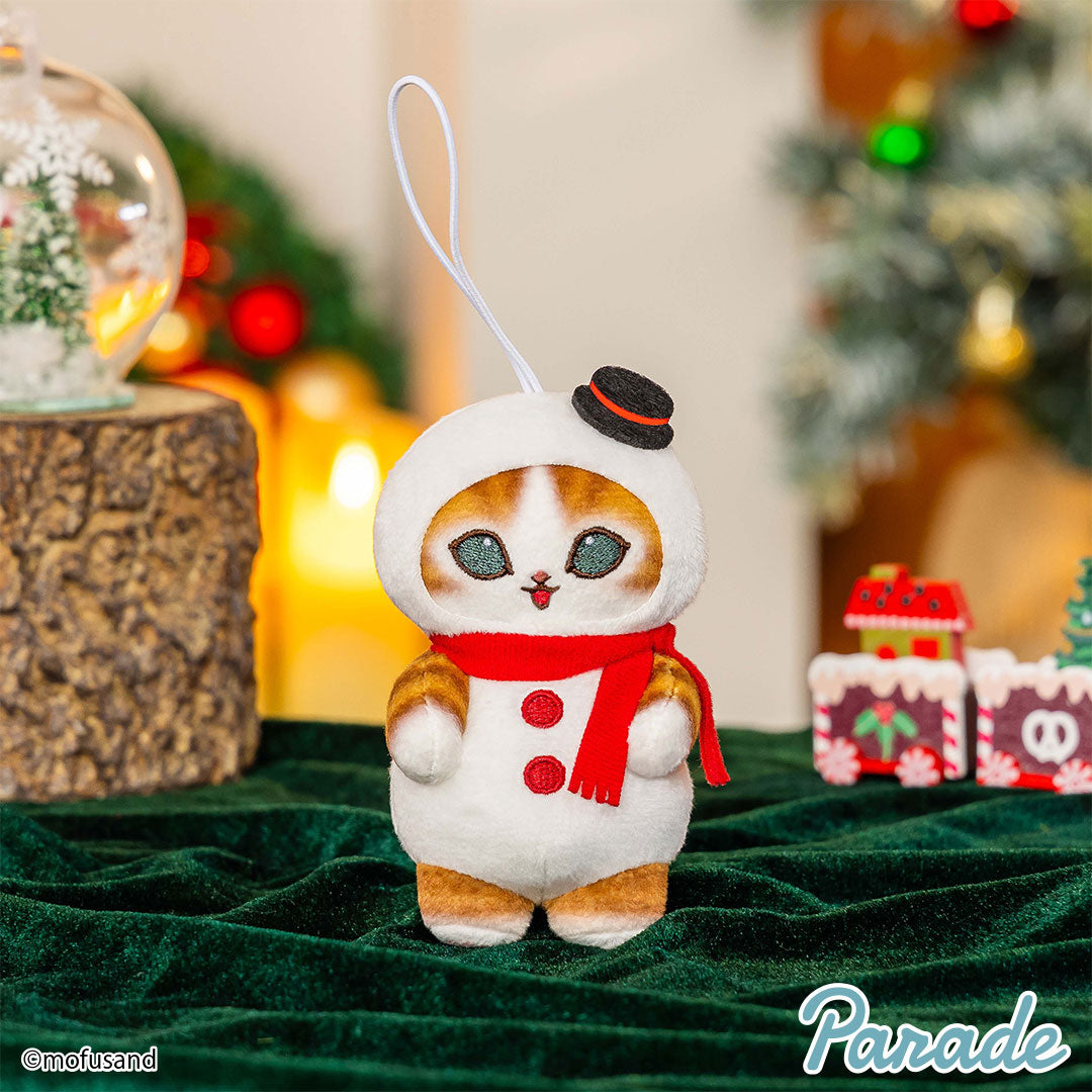 Japan Mofusand Christmas Series | Mofusand Cat Christmas Costume Plush Doll Keychain - Kawaii items Room Decoration Doll