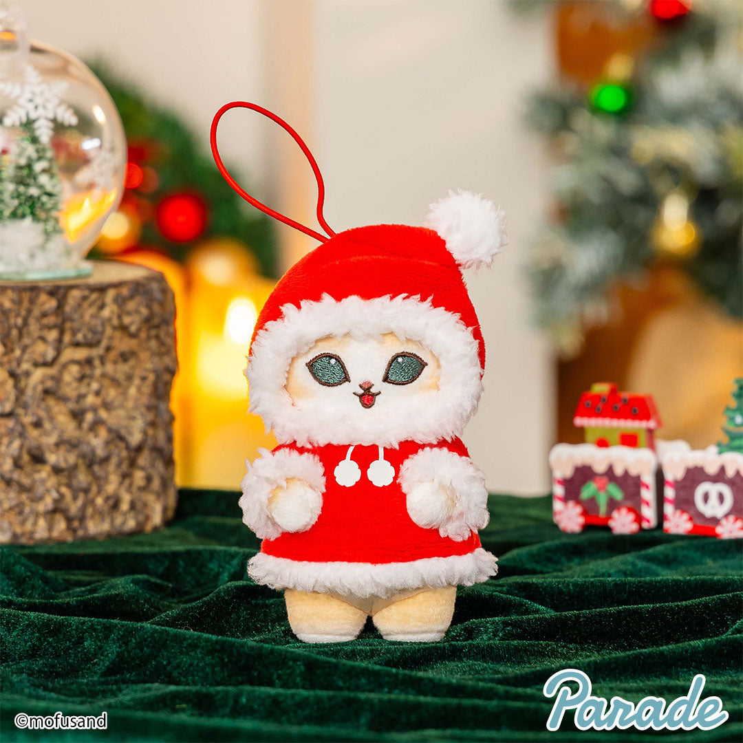 Japan Mofusand Christmas Series | Mofusand Cat Christmas Costume Plush Doll Keychain - Kawaii items Room Decoration Doll