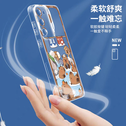 Cute Animal Capybara | Part1 8 Styles - Phone Case Samsung Galaxy S26 S25 S24 S23 S22 S21 FE Ultra Edge