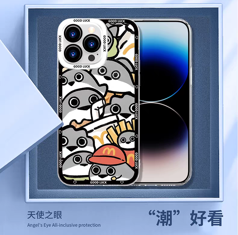 Japan Style Cute Animals Style | Funny Sacabanbaspis Fish Part2 8 Styles - iPhone Case PLUS SE2 XS XR X 11 12 13 14 15 16 16e 17 17e Pro Promax 12mini 13mini