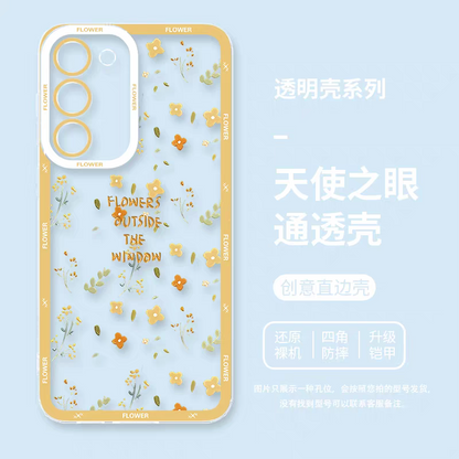 Japanese Style Floral Version | 3 Styles - Phone Case Samsung Galaxy S26 S25 S24 S23 S22 S21 FE Ultra Edge