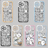 Japanese Cartoon Joker Bear | Full Screen 7 Styles - iPhone Case PLUS SE2 XS XR X 11 12 13 14 15 16 16e 17 17e Pro Promax 12mini 13mini