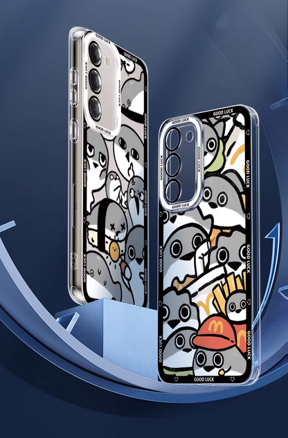 Japan Style Cute Animals Style | Funny Sacabanbaspis Fish Part2 8 Styles - Phone Case Samsung Galaxy S26 S25 S24 S23 S22 S21 FE Ultra Edge
