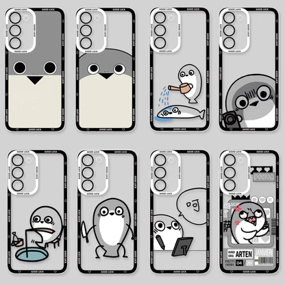 Japan Style Cute Animals Style | Funny Sacabanbaspis Fish Part2 8 Styles - Phone Case Samsung Galaxy S26 S25 S24 S23 S22 S21 FE Ultra Edge