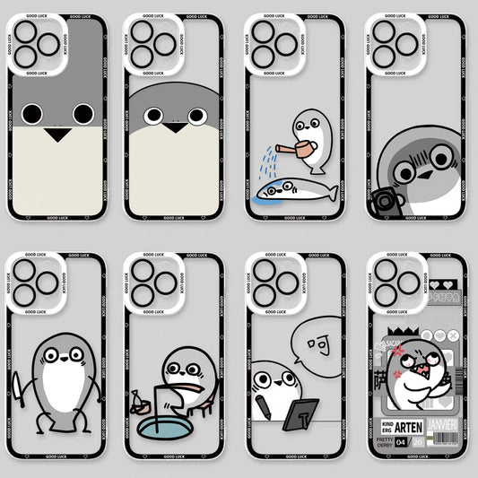 Japan Style Cute Animals Style | Funny Sacabanbaspis Fish Part2 8 Styles - iPhone Case PLUS SE2 XS XR X 11 12 13 14 15 16 16e 17 17e Pro Promax 12mini 13mini