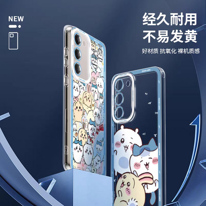 Japanese Cartoon Chiikawa Cosplay Version | ChiiKawa Hachiware Usagi - Phone Case Samsung Galaxy S26 S25 S24 S23 S22 S21 FE Ultra Edge