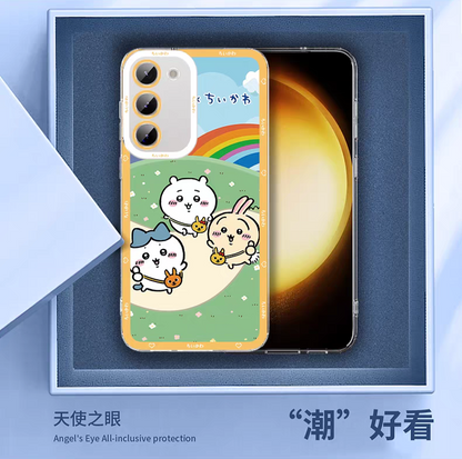 Japanese Cartoon Chiikawa | Rainbow Post Office Daily 8 Style - Phone Case Samsung Galaxy S25 S24 S23 S22 S21 FE Ultra Edge