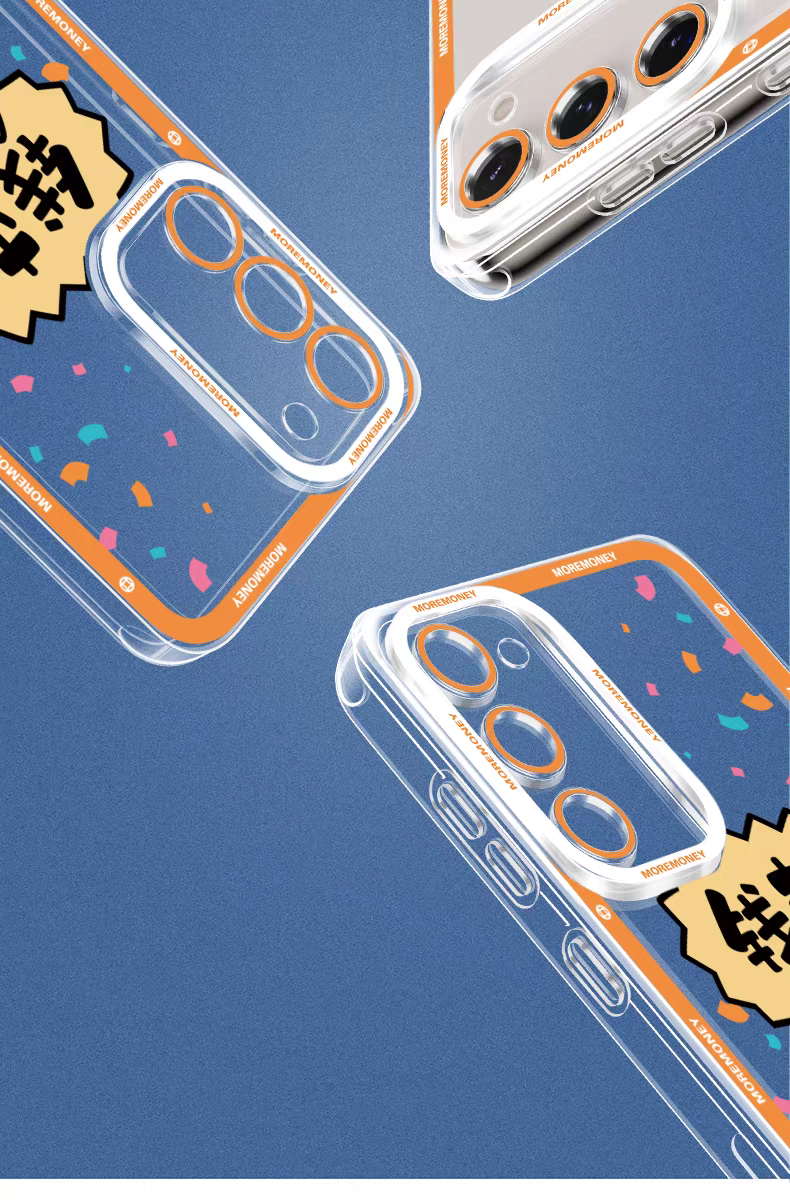 Japan Style Simple Cute Pet Style | Money Come Bring Wealth 5 Styles - Phone Case Samsung Galaxy S26 S25 S24 S23 S22 S21 FE Ultra Edge