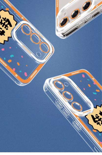 Japan Style Simple Cute Pet Style | Money Come Bring Wealth 5 Styles - Phone Case Samsung Galaxy S26 S25 S24 S23 S22 S21 FE Ultra Edge