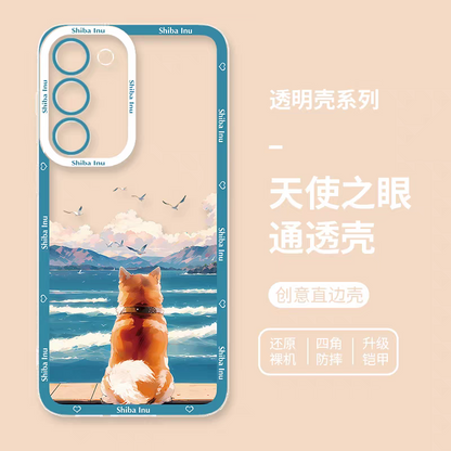 Japan Styles Dog Fun Photo Series | Shiba Inu Part2 8 Styles - Phone Case Samsung Galaxy S26 S25 S24 S23 S22 S21 FE Ultra Edge