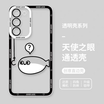 Japan Style Cute Animals Style | Funny Sacabanbaspis Fish Part1 8 Styles - Phone Case Samsung Galaxy S26 S25 S24 S23 S22 S21 FE Ultra Edge