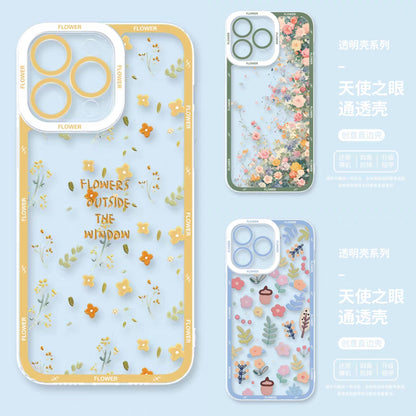 Japanese Style Floral Version | 3 Styles - iPhone Case PLUS SE2 XS XR X 11 12 13 14 15 16 16e 17 17e Pro Promax 12mini 13mini
