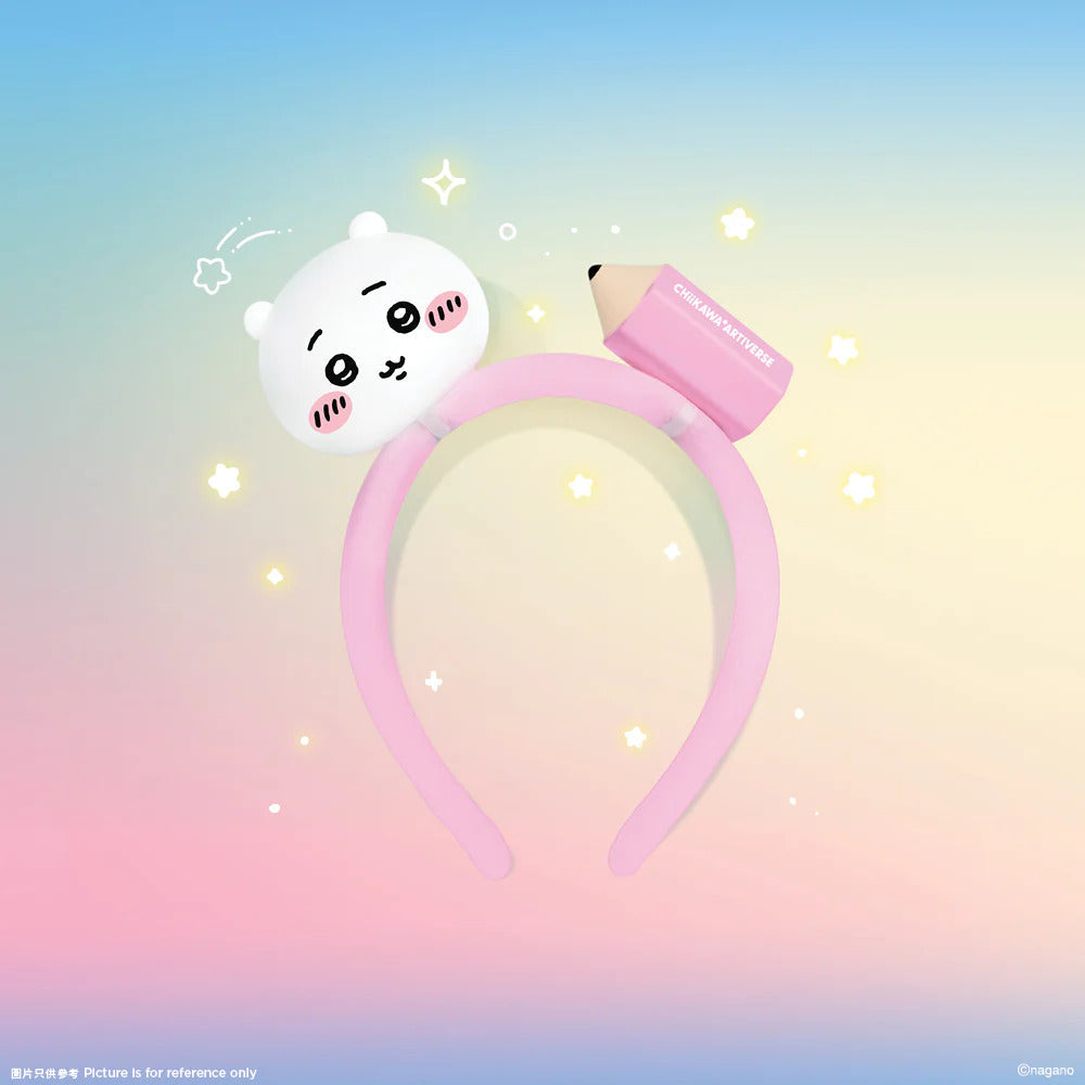 [Per-order] ChiiKawa ChiiKawa Go Round Limited Series | ChiiKawa Hachiware Usagi Cute Icon with Pencil Headband - Kawaii items Room Decoration