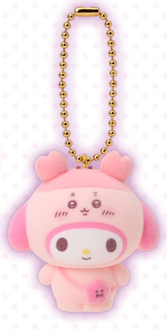 [Pre-Order] Japan ChiiKawa X Sanrio Series 4 | ChiiKawa Hachiware Usagi Momonga Crab Crossover Sanrio Characters Costume Cute Plush Plastic Mini Figure Keychain Mystery Blind Box - Kawaii items Room Decoration - WinnieTheBirds Toy Shop