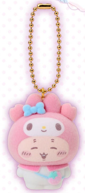 [Pre-Order] Japan ChiiKawa X Sanrio Series 4 | ChiiKawa Hachiware Usagi Momonga Crab Crossover Sanrio Characters Costume Cute Plush Plastic Mini Figure Keychain Mystery Blind Box - Kawaii items Room Decoration - WinnieTheBirds Toy Shop