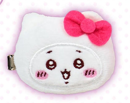 [Pre-Order] Japan ChiiKawa X Sanrio Series 4 | ChiiKawa Hachiware Usagi Momonga Crab Crossover Sanrio Characters Costume Cute Plush Icon Hair Clip Mystery Blind Box - Kawaii items Room Decoration - WinnieTheBirds Toy Shop
