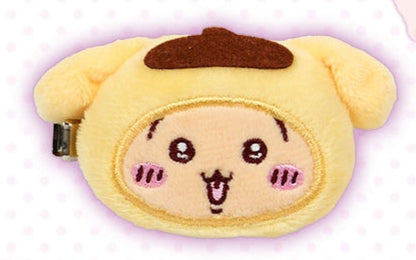 [Pre-Order] Japan ChiiKawa X Sanrio Series 4 | ChiiKawa Hachiware Usagi Momonga Crab Crossover Sanrio Characters Costume Cute Plush Icon Hair Clip Mystery Blind Box - Kawaii items Room Decoration - WinnieTheBirds Toy Shop