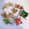 Colourful Natural Parrot Foot Toys Birdie Toy for Small Medium Large Size Bird Toys Small Animals Bite Toys