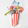 24x7.5cm Popcorn Hanging Parrot Toy for Small Medium Size Parrot Birdie Toy Cages Accessories