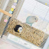20x10cm セキセイインコ オウム 小動物用草製吊りトンネル